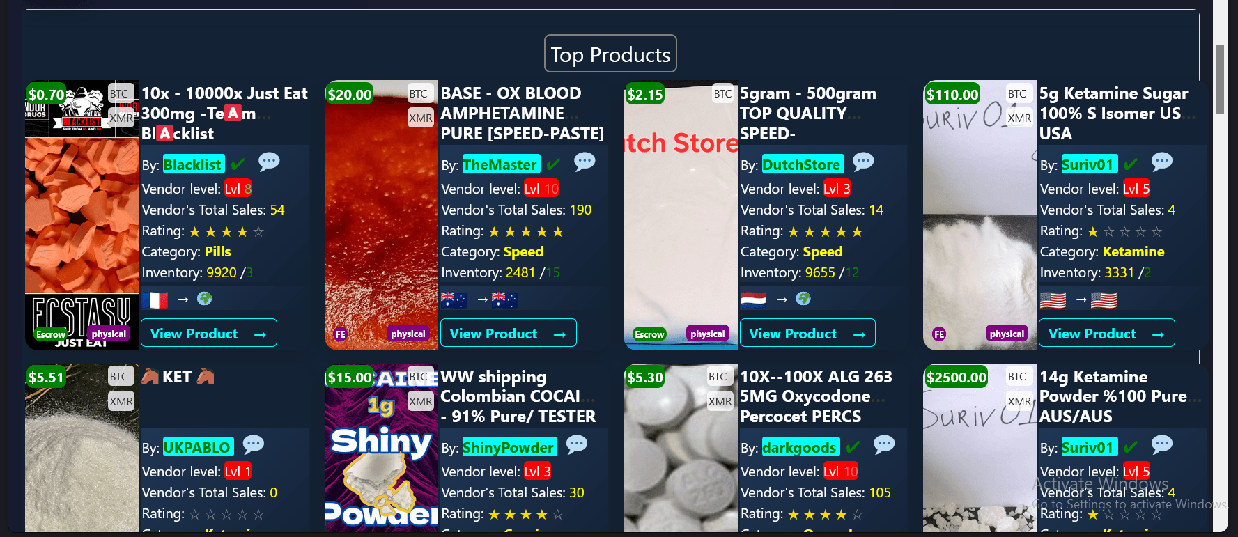 Anubis Market: Leading Darknet Marketplace with 40,000+ Listings